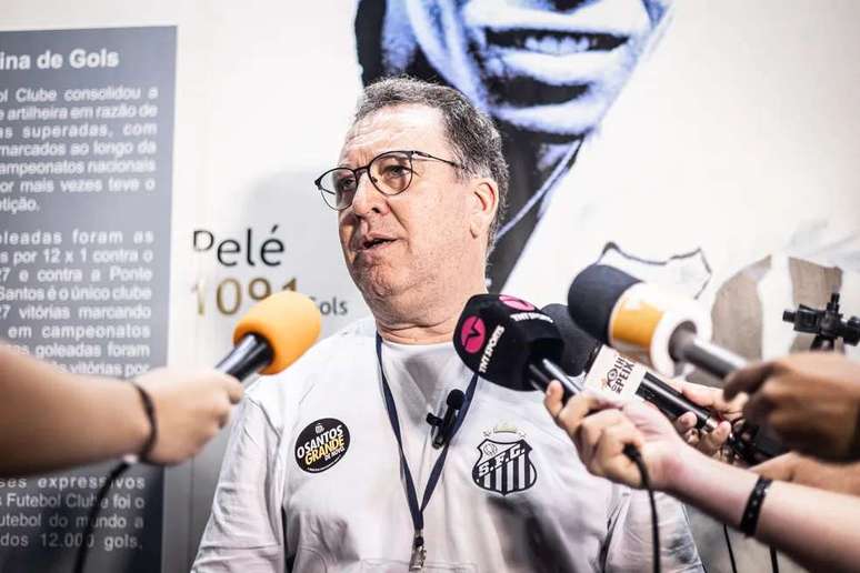 Marcelo Teixeira novo presidente do Santos. 
