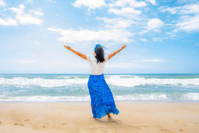 Simpatias podem ser feitas na praia para o Ano-Novo