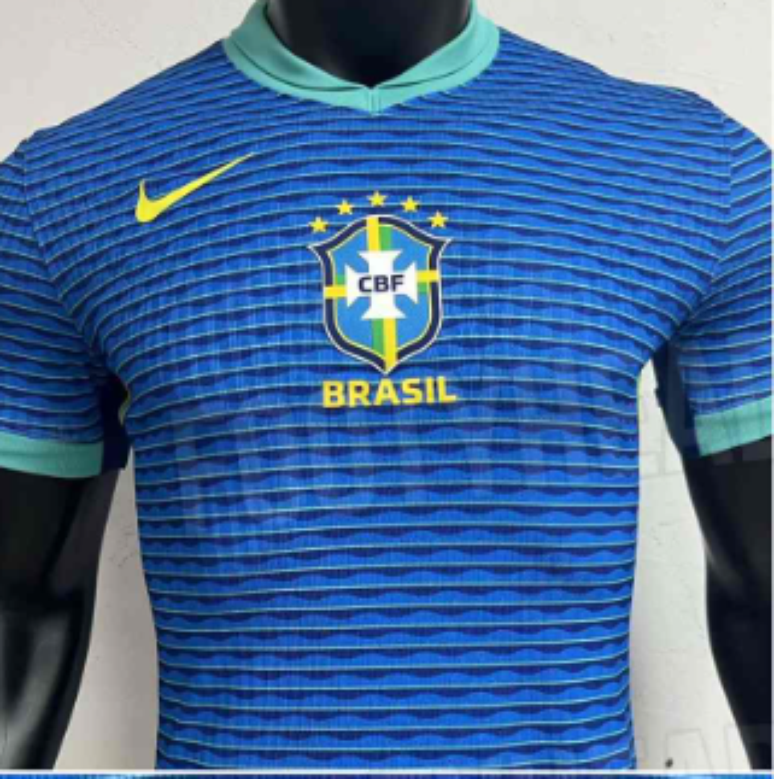 Site vaza imagens de provável nova camisa da Seleção Brasileira