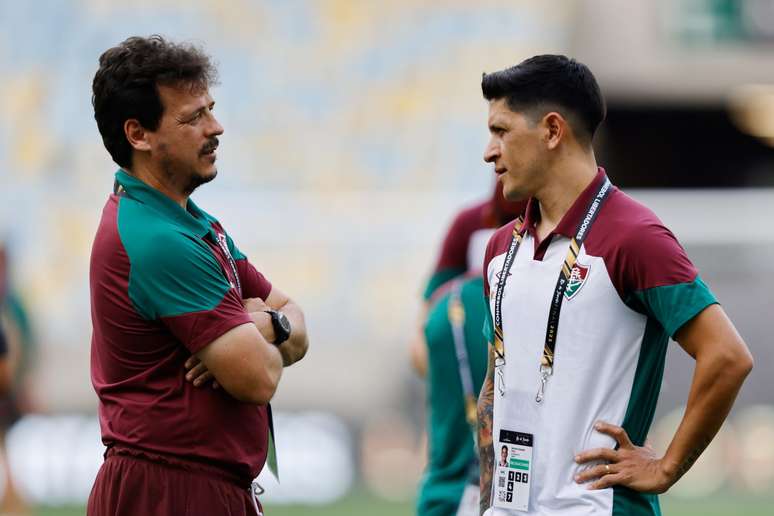 Cano e Diniz pelo Fluminense 