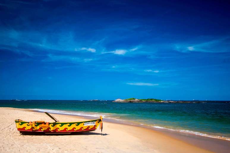 Praia de Itapu&atilde;, em Vila Velha 