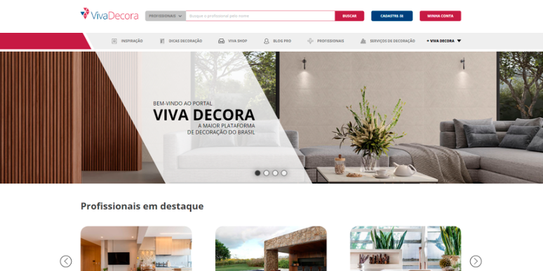Cores de casas: Viva Decora Pro conecta você com arquitetos e designers para escolher as cores ideais para sua casa – Foto: Viva Decora