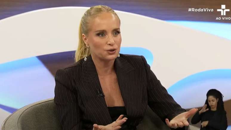 Ang&eacute;lica defende descriminaliza&ccedil;&atilde;o do abordo em estreia no 'Roda Viva'