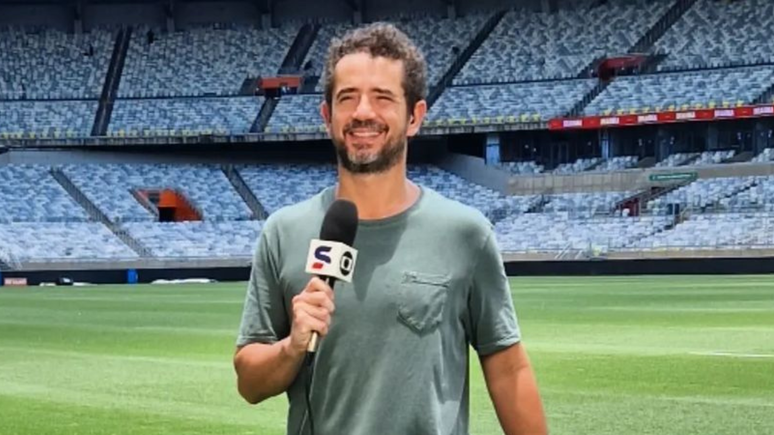 Felipe Andreoli diz que passou a receber mensagens ousadas ap&oacute;s apari&ccedil;&atilde;o no Mais Voc&ecirc;: &lsquo;belas coxas&rsquo;