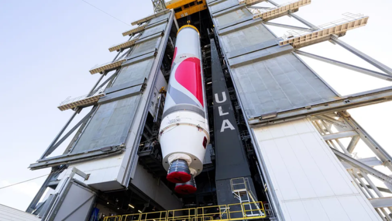 Primeiro estágio do foguete Vulcan Centaur (Imagem: Reprodução/United Launch Alliance)