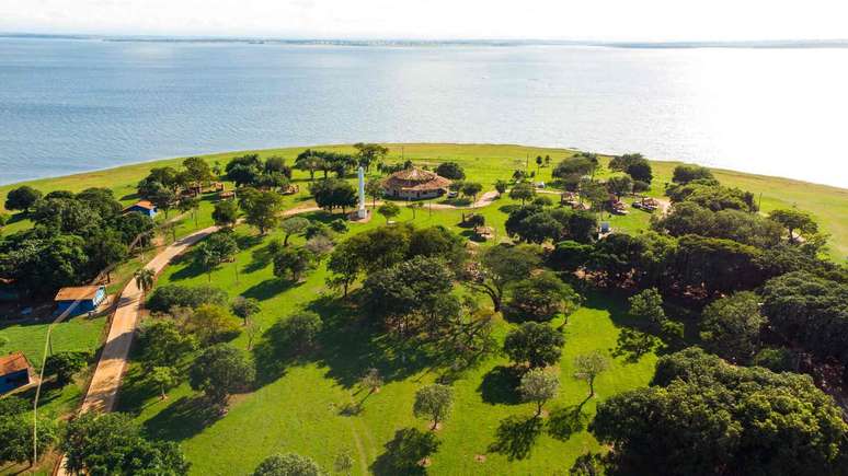 Vista a&eacute;rea de Mira Estrela 