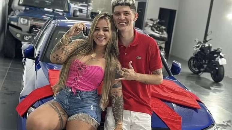 Skarlete Melo e Erick Costa