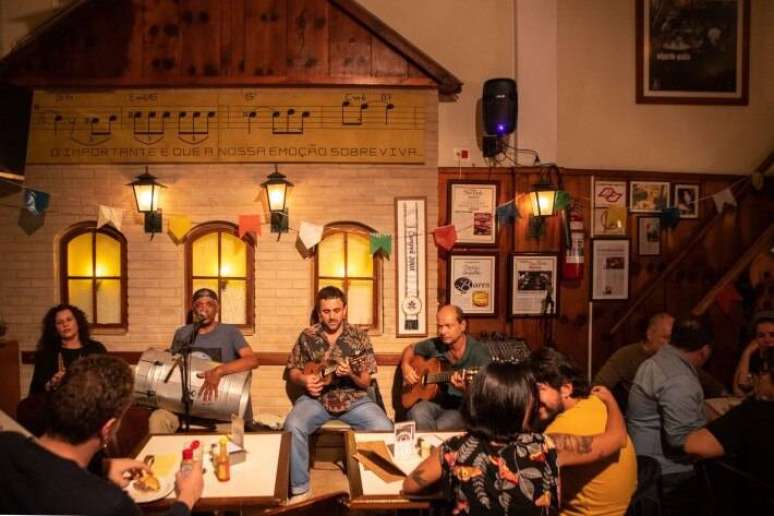 Bar do Alemão, na Av. Antártica.