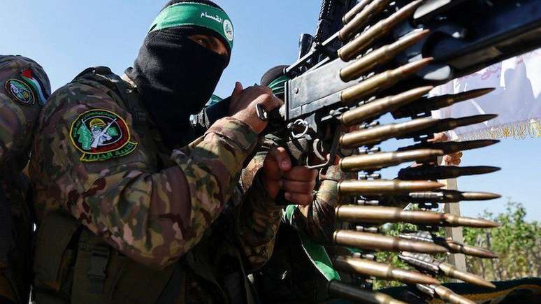 Estima-se que o Hamas tenha entre 20 e 30.000 homens armados na Faixa de Gaza