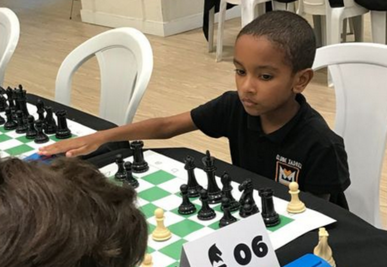 Álvaro já ganhou campeonatos de xadrez