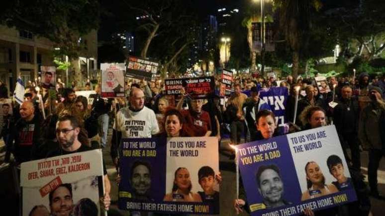 Marcha em Tel Aviv