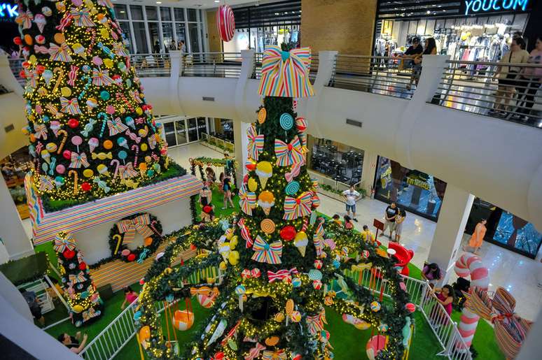 Mooca Plaza celebra um Doce Natal com decora&ccedil;&atilde;o especial da Fini