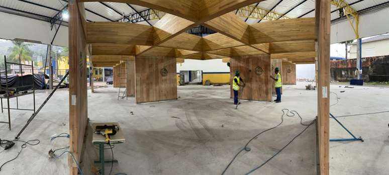Photos of work already in progress. Photos of work already in progress.