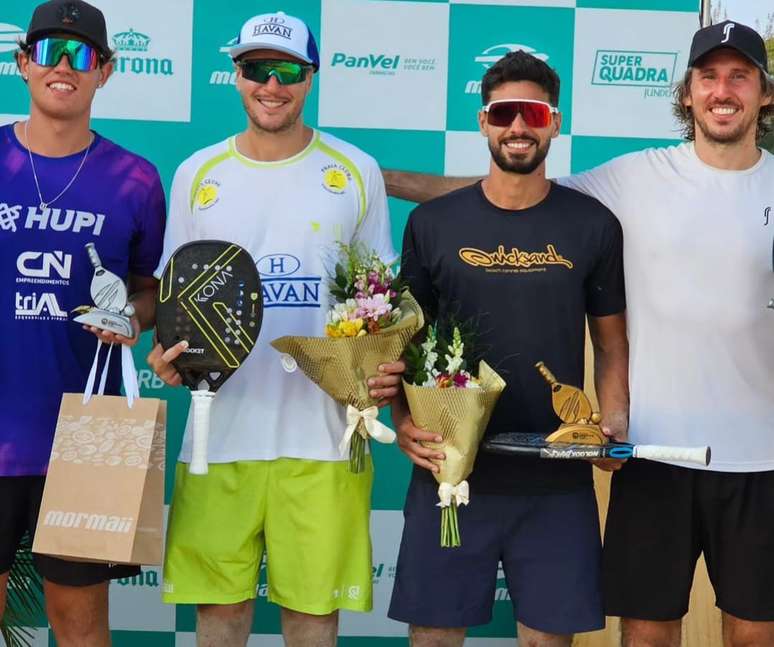 Hugo Russo conquista o título do ITF BT 200 de Garopaba (SC) ao lado de  André Baran