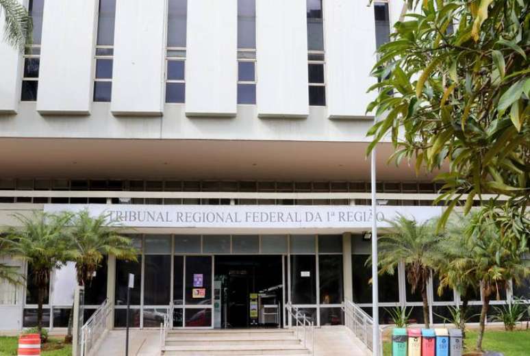 Fachada do Tribunal Regional Federal da 1&ordf; Regi&atilde;o (TRF1)