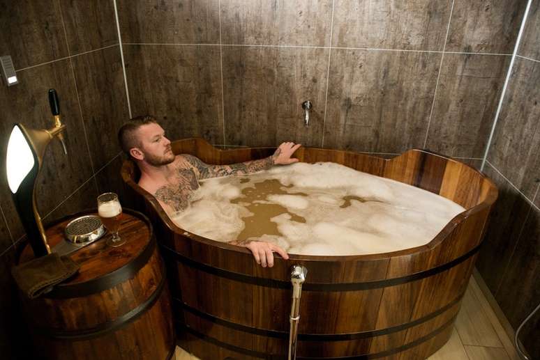 Beer spa in northern Iceland Beer spa in northern Iceland