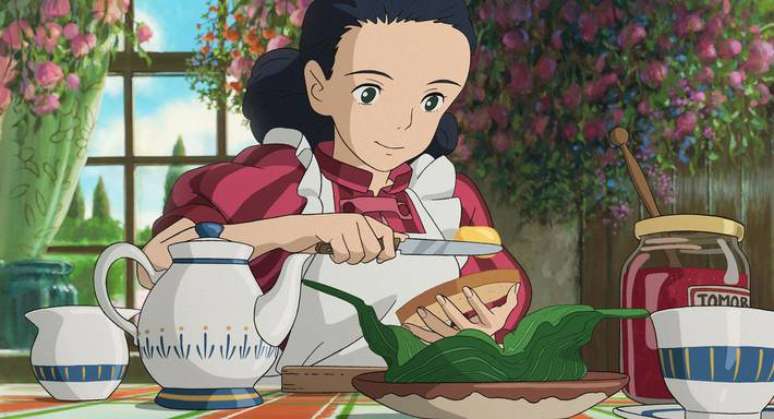 Himi em cena de 'O Menino e a Garça', de Hayao Miyazaki