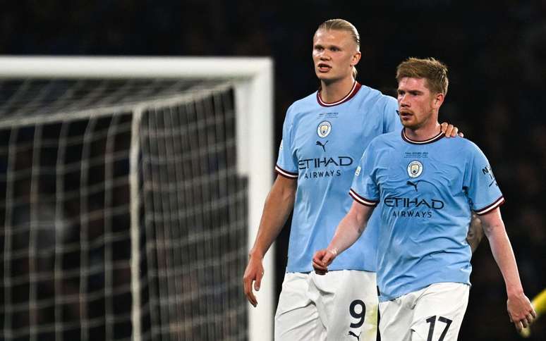 Sem Haaland, Manchester City tropeça em seu último jogo antes do Mundial