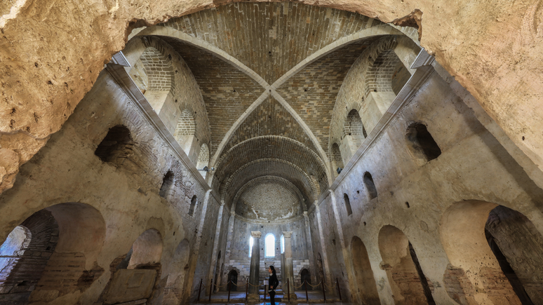 Basílica de São Nicolau na Túrquia. 