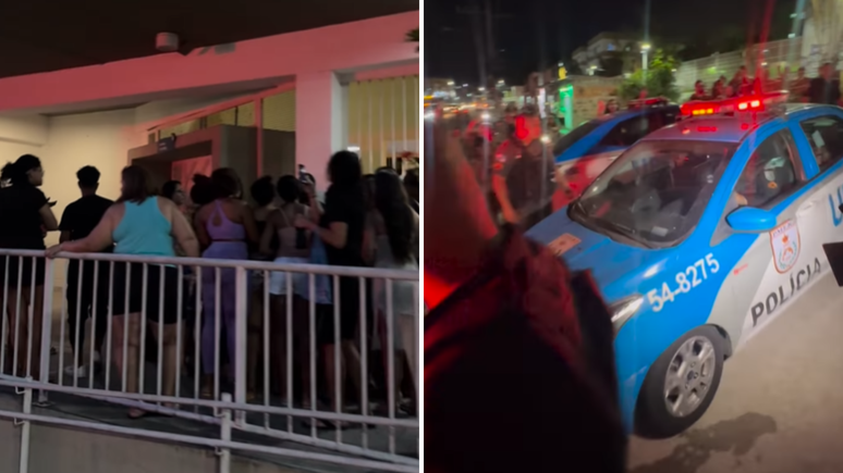 A estudante precisou ser escoltada para fora do col&eacute;gio