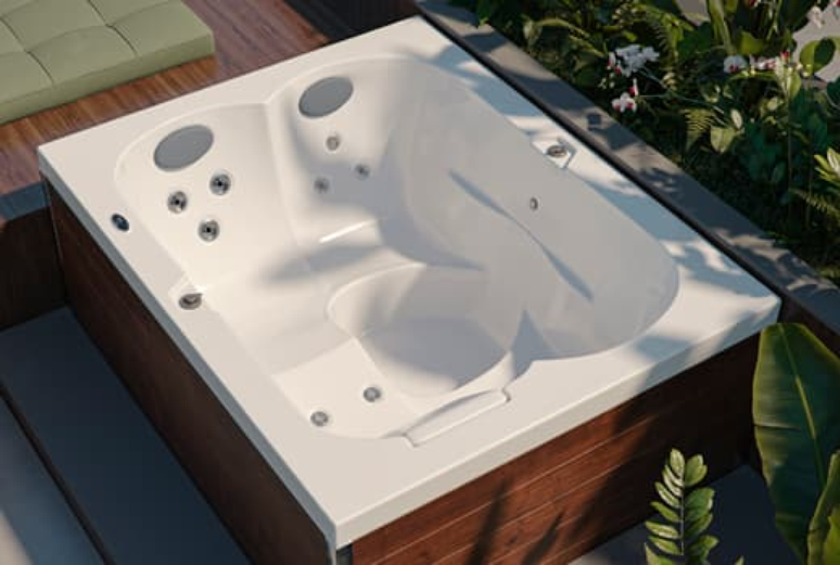 Jacuzzi externa: MINISPA VIP leva o conforto de um SPA compacto e completo para sua área de lazer