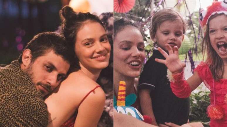 Chay Suede, Laura Neiva e os filhos