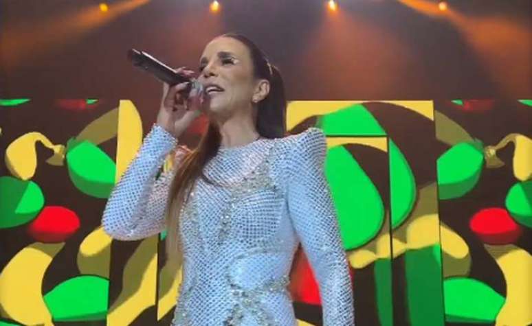 Ivete Sangalo em show no Allianz Parque antes de apresentação de Rod Stewart