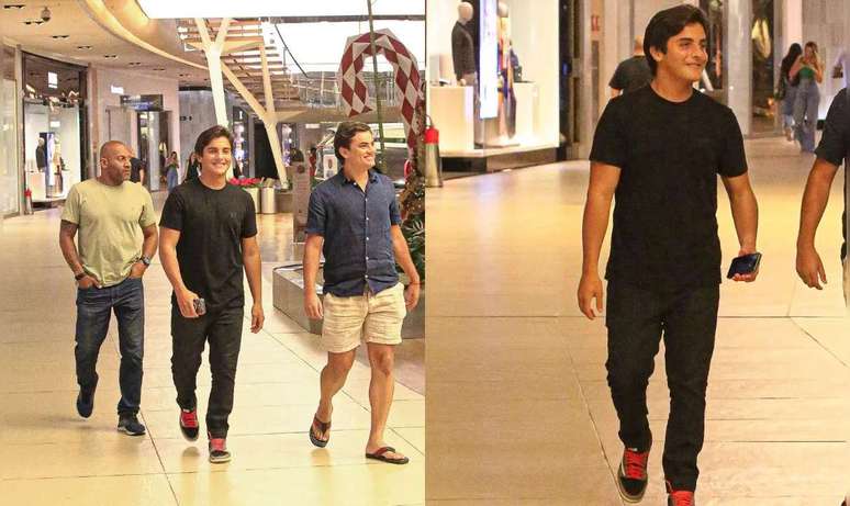 Ivete Sangalo’s son exudes beauty and friendliness during a walk