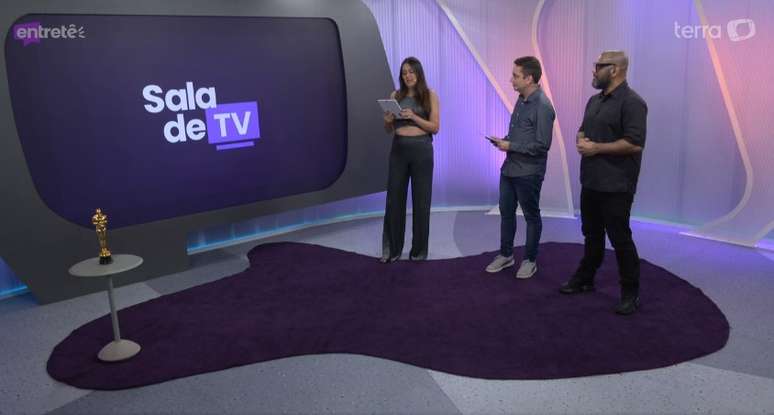 Sala de TV: Natalia, Glauco e Jeff