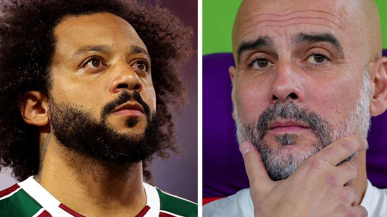 Fluminense e City duelam pela final do Mundial (Fotos: AFP via Getty Images)