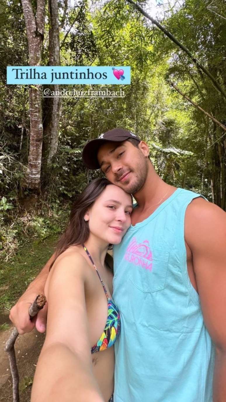 Larissa Manoela sai em lua de mel com o marido em meio a natureza