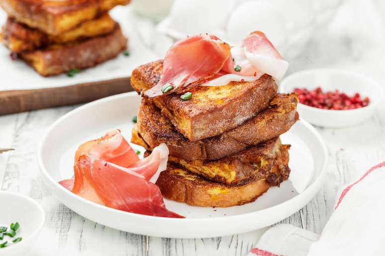Savory French toast Savory French toast
