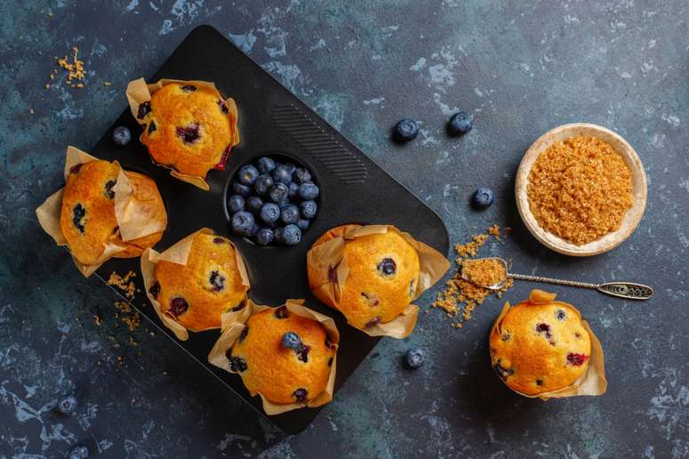 Blueberries muffin Blueberries muffin
