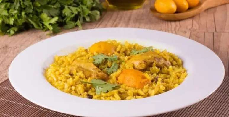 Rice with pequi. Rice with pequi.