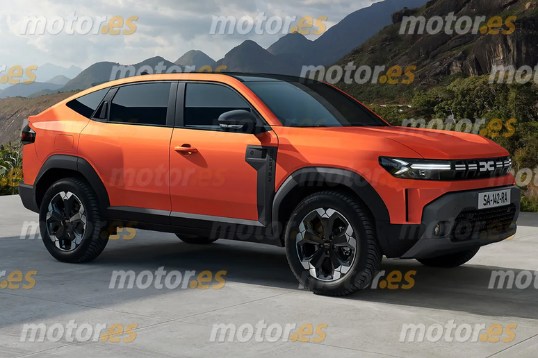 Projeção imagina futuro SUV cupê brasileiro da Renault