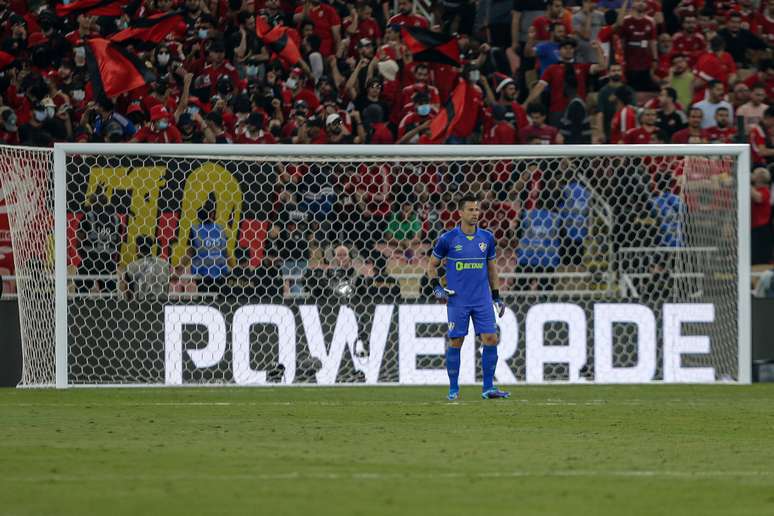 Fabio fue crucial en la semifinal del Mundial contra el Al Ahly, realizando paradas cruciales (FOTO DE LUCAS MERON/FLUMINENSE FC)