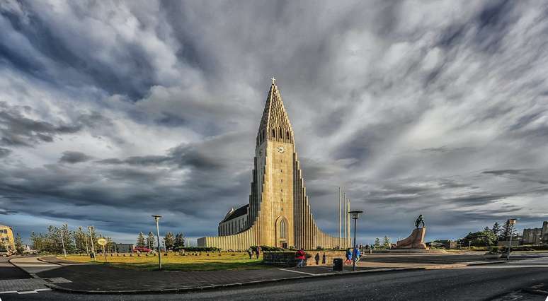 Hallgrímskirkj, igreja em Reykjavík 