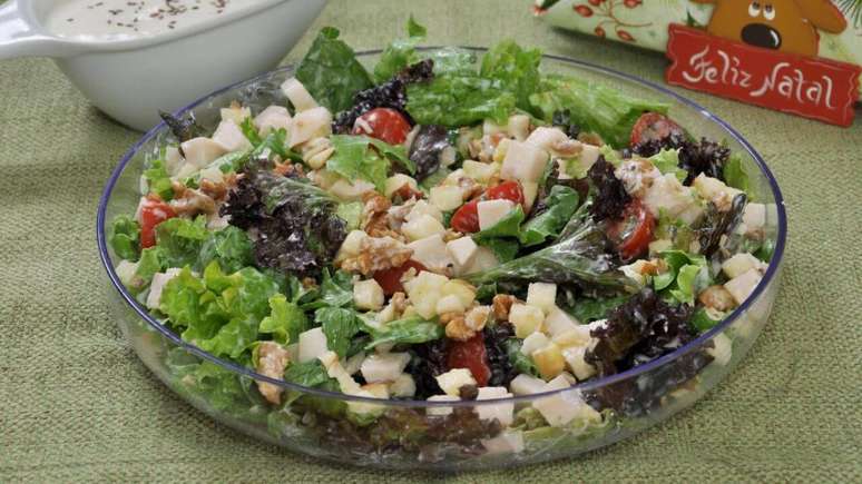 Christmas salad: the recipe for a tropical dinner