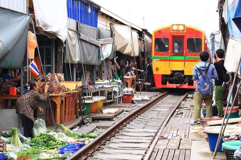 O mercado existia antes da ferrovia