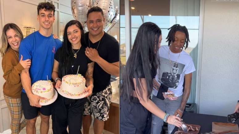 Carla Perez’s daughter’s girlfriend appears at the family villa to celebrate