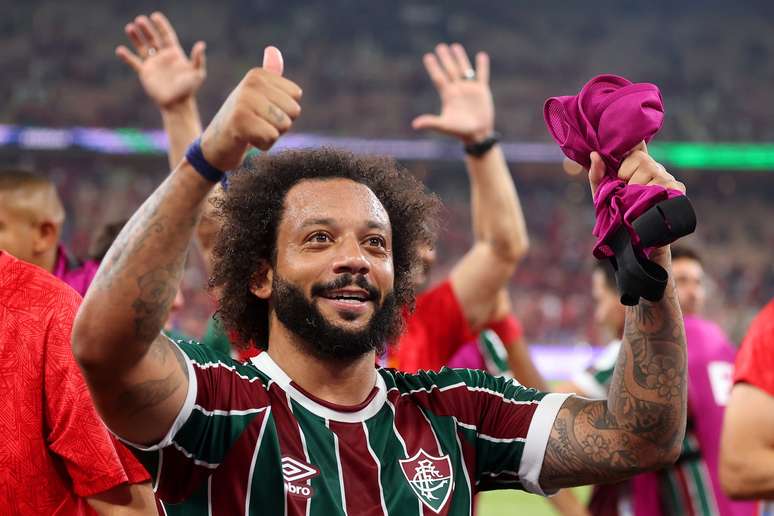 Marcelo celebra llegar a la final del Mundial de Clubes 