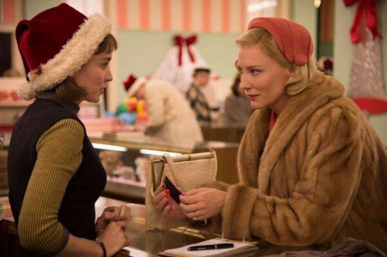 Cate Blanchett e Rooney Mara no filme 'Carol'