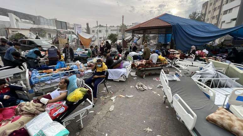 Hospital Al Shifa recebeu centenas de feridos de ataques israelenses