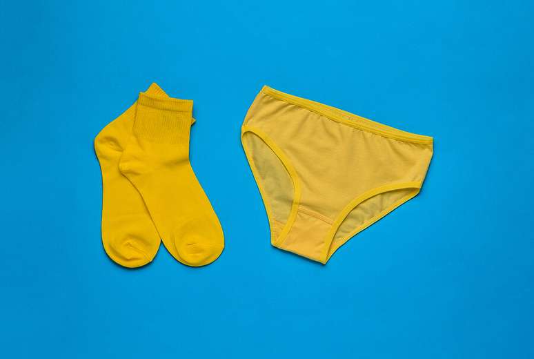 New Year's yellow panties