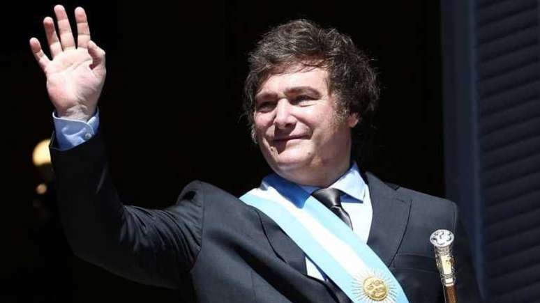 Presidente da Argentina Javier Milei