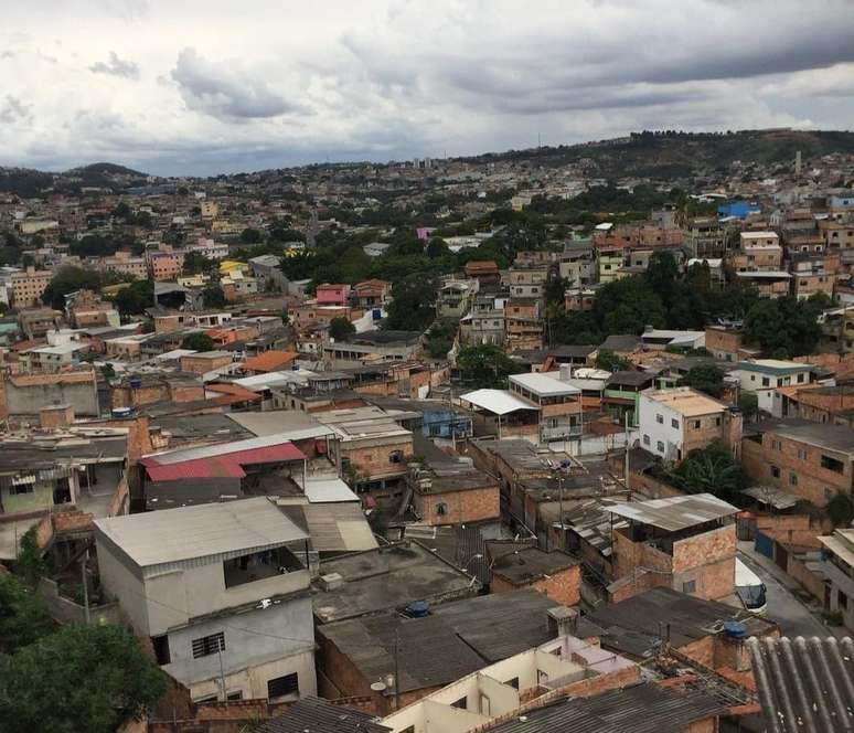 Favela do Terê, em Betim, Região Metropolitana de Belo Horizonte, tem mais de 7 mil casas que, desde o ano passado, recebem encomendas pelo Favela Brasil XPress
