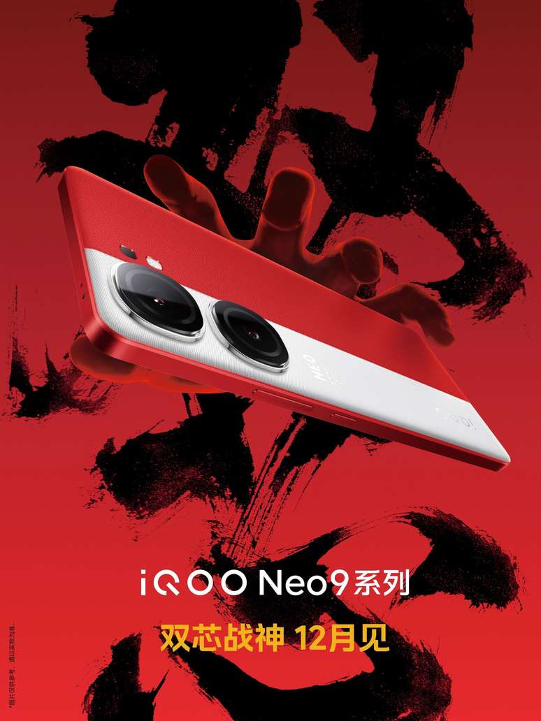 Celular IQOO Neo9 da fabricante chinesa Vivo