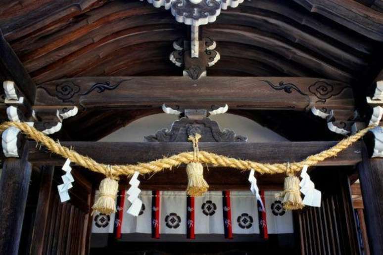 Santu&aacute;rio Shoin em Hagi, no Jap&atilde;o, mostra antigo s&iacute;mbolo