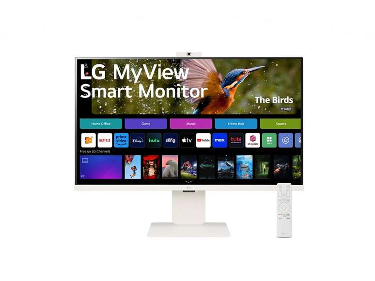 LG's new MyView monitors feature an IPS LCD screen with 4K resolution, 95% coverage of the DCI-P3 color gamut and HDR10 (Image: Disclosure/LG) LG's new MyView monitors feature an IPS LCD screen with 4K resolution, 95% coverage of the DCI-P3 color gamut and HDR10 (Image: Disclosure/LG)