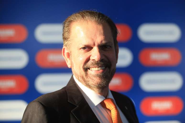 Reinaldo Carneiro, atual presidente da Federação Paulista de Futebol - 